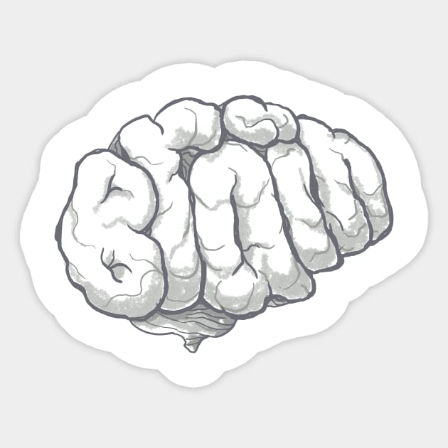 brain Sticker by ThirteenthFloor